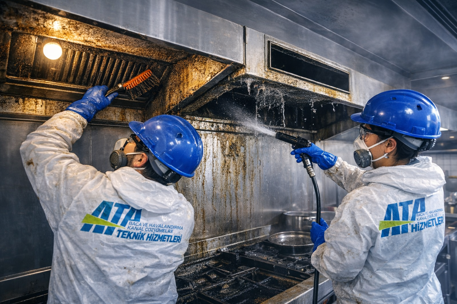 davlumbaz-yağlı-kanal-temizliği